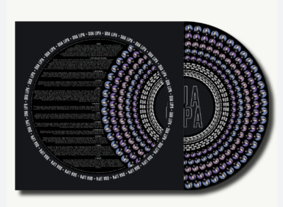 Dua Lipa   Dua Lipa -  Limited Edition, Picture Disc Zoetrope Vinyl LP - NEW