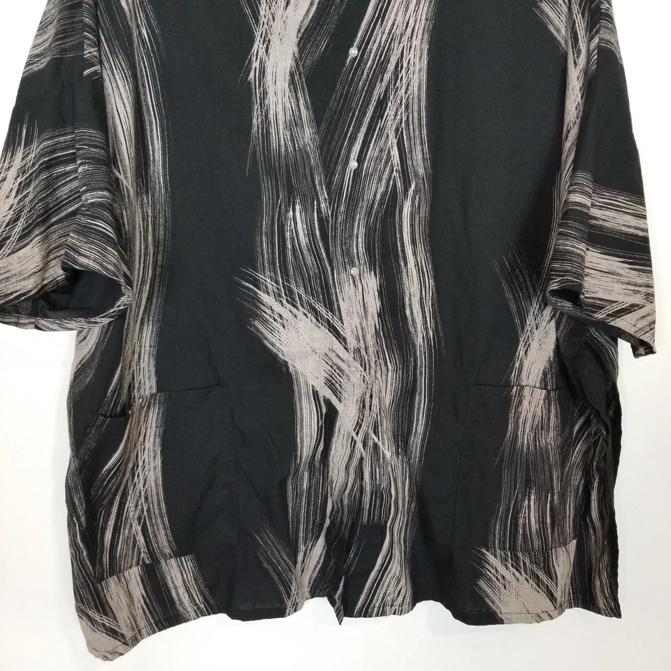 Blusa Top Annikki Karvinen Mujer a Presión Talla Única Manga Corta Lagenlook Foto 3 de 4