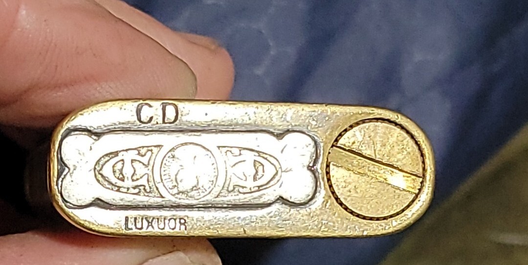 Vintage Cauet CD LUXOR Lighter. Made in Paris France. Read Vintage Cauet CD LUXOR Lighter. Made in Paris France. Read