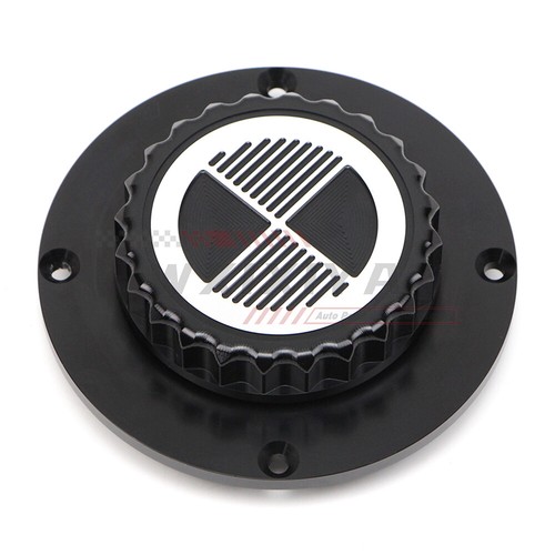 CNC Gas Feul Tank Cap For BMW K1 K75 K100 K1100 Oil Tank Petrol Cap Cover Black - Picture 4 of 9