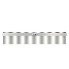 36 Inch Concrete Texture Comb Brush with 3/4 Inch Center Heavy Duty Wire Silver