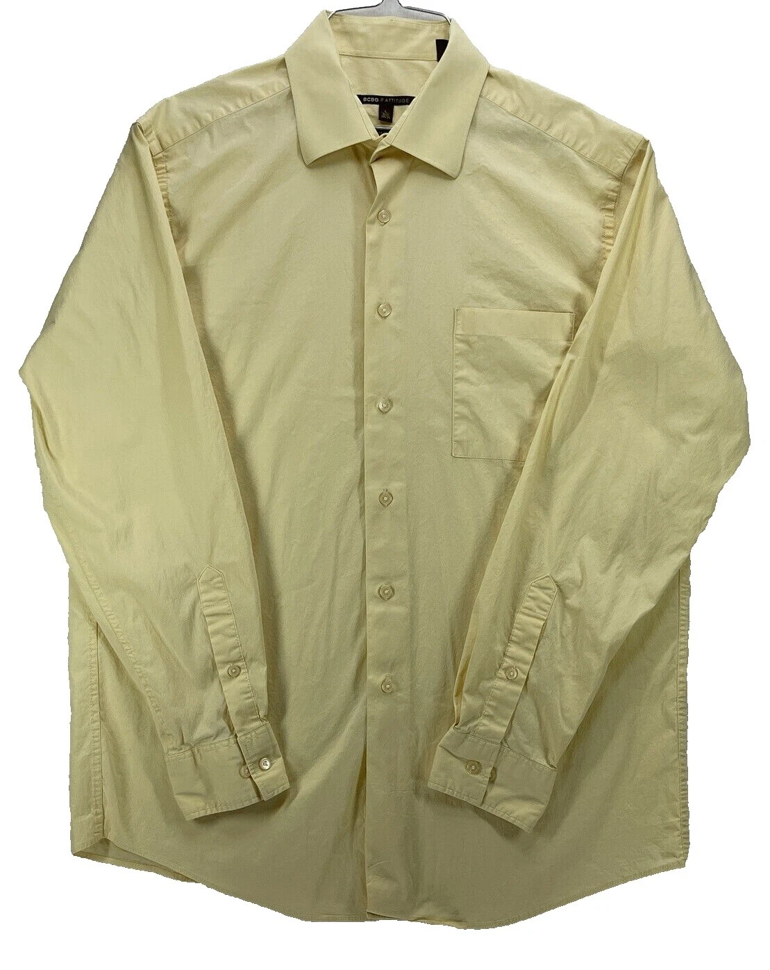 Attitude Cotton Long Sleeve Casual Button-Down Shirts for Men