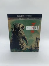 Godzilla (2014) on 4K UHD + Blu-ray HD + Digital w/ OOP Slipcover Factory