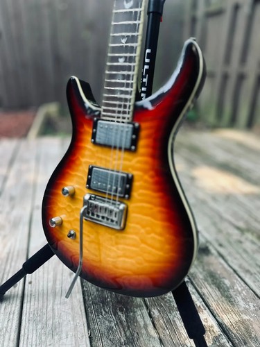 DILLION USA DR-1500 - Vintage sunburst left handed Guitar - Imagen 2 de 12