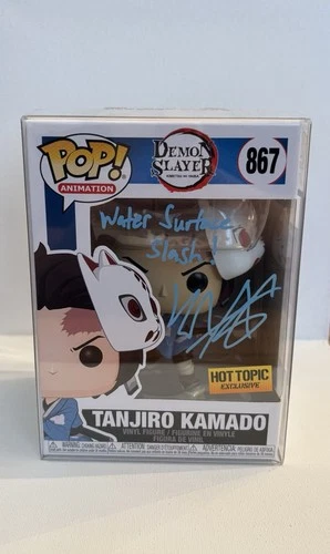 Funko Pop! : Demon Slayer: Kimetsu no Yaiba - Tanjiro Kamado - Signed Z.A #867