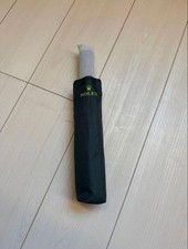 ROLEX Dark Folding Umbrella Jump Open Novelty UV Protection  Rain Use Gold Logo