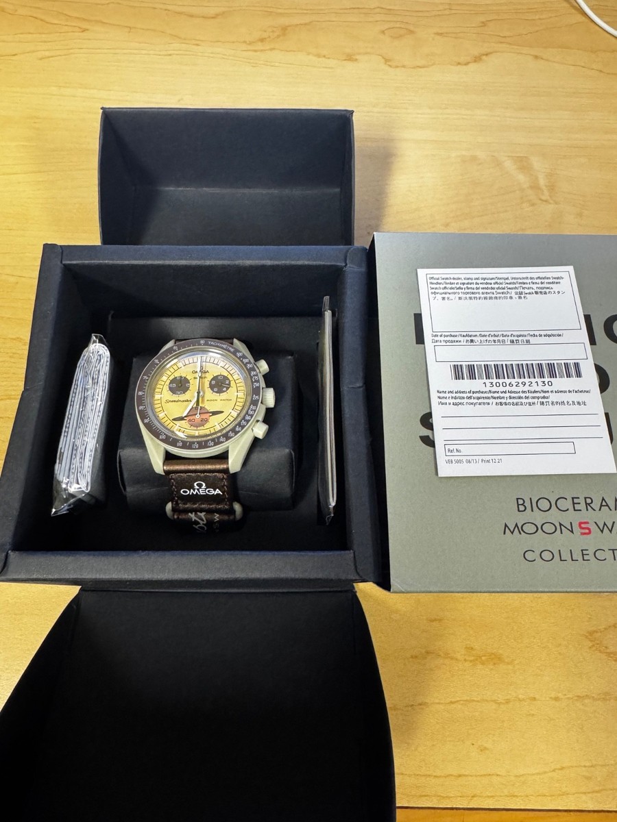 Swatch x Omega Bioceramic Moonswatch Mission To Saturn 42 mm