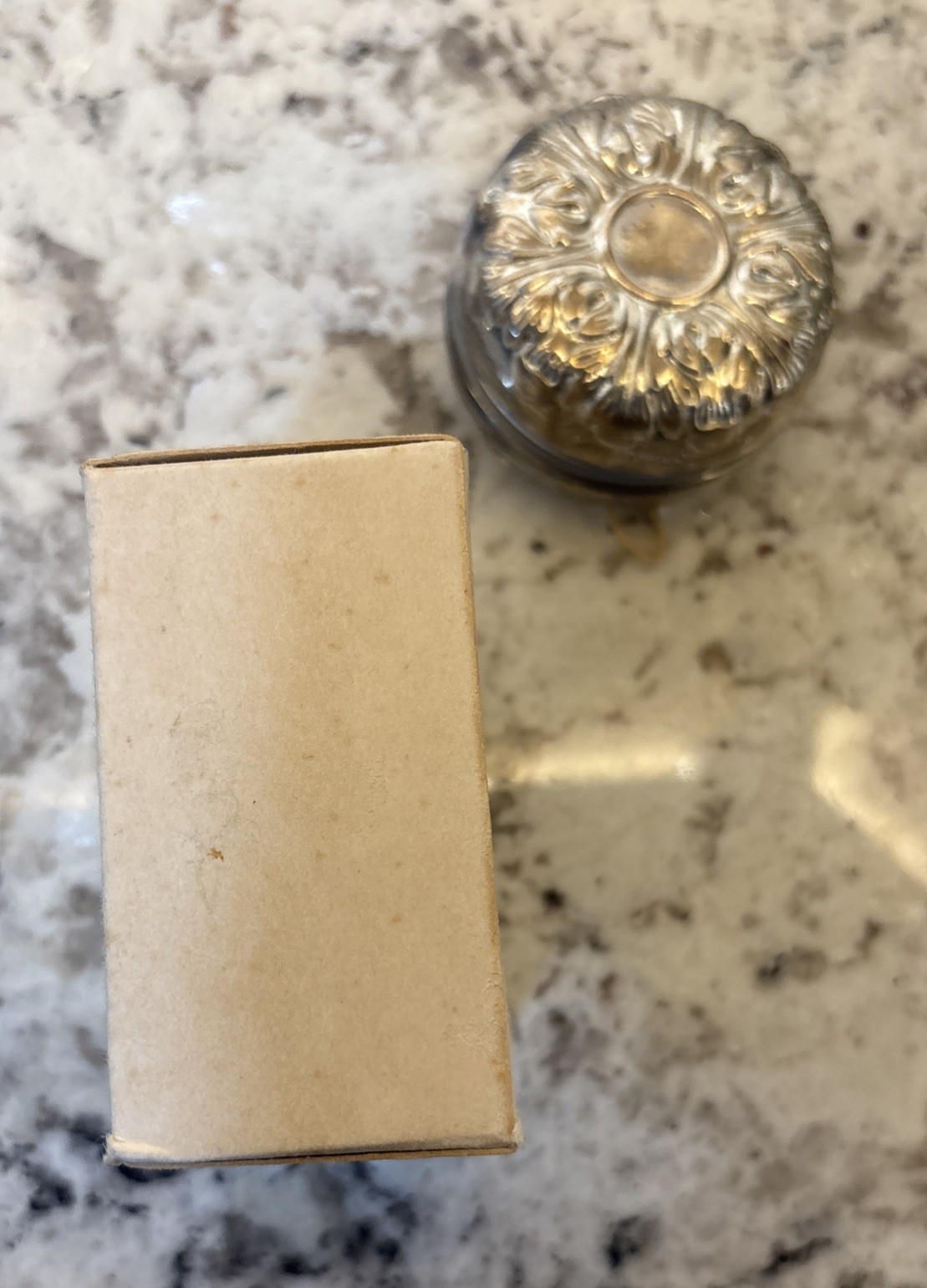 Towle Vintage Toy YoYo Silverplated With Original Box Bandalore nostalgia