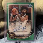 2025 Bowman Chrome Basketball Jamal Murray Autograph Green Refractor /99 #BCA-JY
