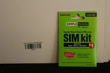 Simple Mobile Bring Your Own Phone Prepaid SIM Kit | 3-in-1 CDMA Sim Card