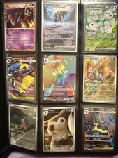 Pokemon Bundle Over 730 Card Mix Full Art/ex/poker/masterball + 2xPSA Slabs Ect.