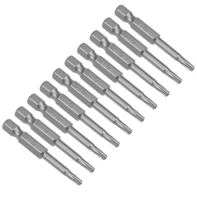 10 Stücke Hexagonal Schenkel T15 Kopf Sicherheit Schraubendreher