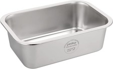 Peday Large Dog Water Bowl 304 Stainless Steel Extra Large Dog Bowl For Big X