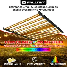 1000W Full Spectrum Samsung 301B 8Bar Grow Lights Indoor Commercial Lamp Flower