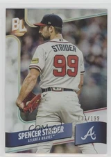 2024 Topps Big League Wrapper Redemption Rainbow Foil /199 Spencer Strider