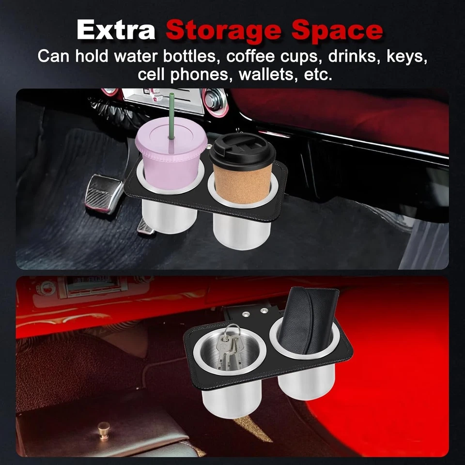 Truck Water Cup Drink Holder Fit for 73-87/91 Chevy/GMC C/K 10/20/30, Detachable Foto 4 de 4