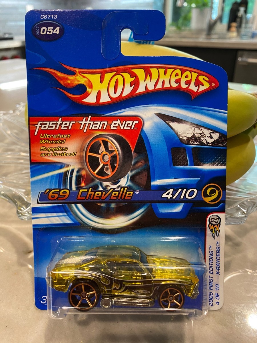 シェリエ　sheller 2005 Hot Wheels Faster Than Ever #54 First Editions X-Raycers 4/10