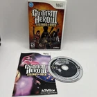 Nintendo Wii Guitar Hero III Legends of Rock Complete CIB Tested Working