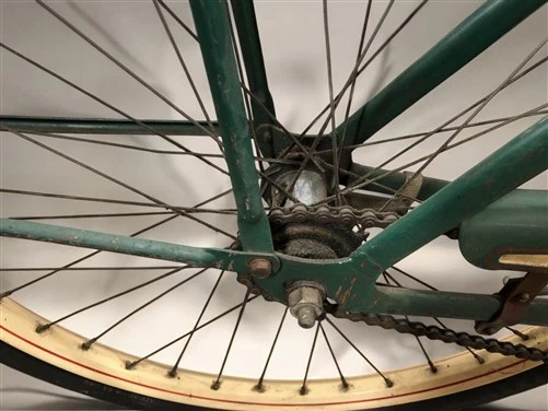 Bicicleta Piloto Firestone Años 50, Nº de Serie A0790896, Bicicleta de Damas Hecha en EE. UU., Foto 4 de 4