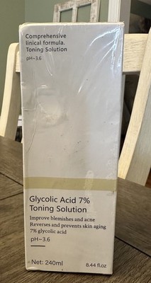 Glycolic Acid 7% Toning Solution | Anti-Aging & Acne Treatment