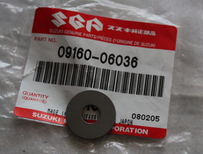 #ad Suzuki OEM Throttle Body Washer 09160 06036 QTY 2 DF250 GSX R DR Z 2001 2024 $19.99