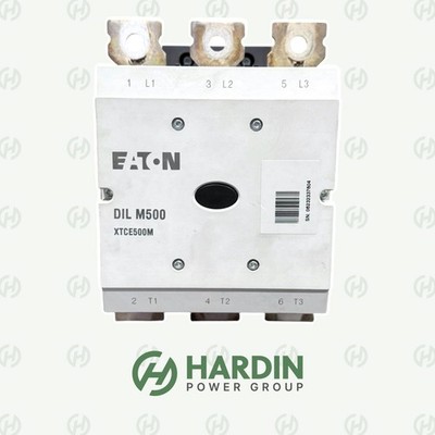 Eaton Cutler-Hammer XTCE500M DIL M500 IEC Contactor 3P 48/250V Coil Tested