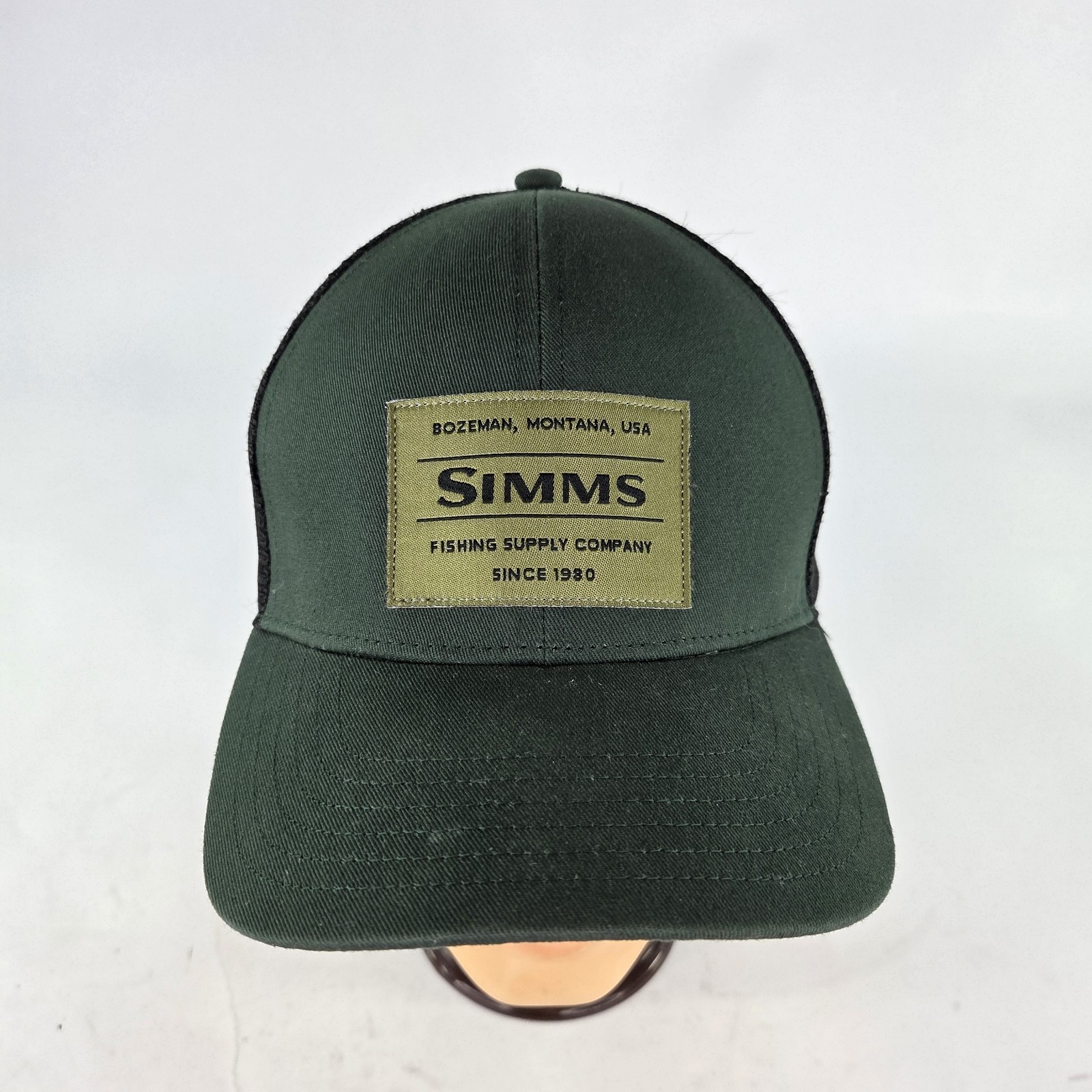 Simms Original Patch Trucker Hat Foliage OSFM Gre… - image 2