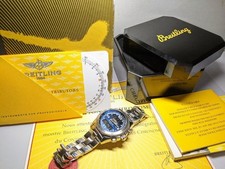 BREITLING Watch B-1 A68362 Ana-Digi Case Size 43mm Men's Blue Dial
