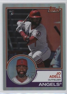 2021 Topps Archives 1983 Topps Rainbow Foil 6/150 Jo Adell #152 Rookie RC 0hk3
