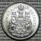 UNC Canada 1963 50c 50 cents uncirculated
