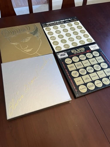 Lot of 4 Elvis Presley Vintage Box Sets - 20 LPs total! Please See Photos