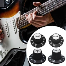 Electric Guitar Control Knob Easy to Install High Performance Replace