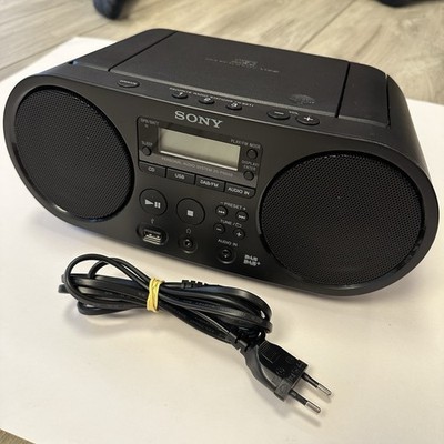 Sony ZS-PS55B Mega Bass Radio DAB+ Tuner MP3 CD-Player Ghettoblaster Boombox TOP