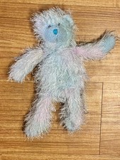TY 2002 Beanie Baby - Punkies TWIZZLES - Blue Bear Plush Toy - NO Tag