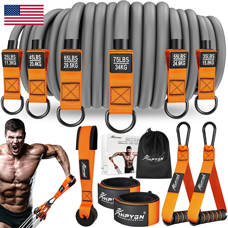 Hpygn Heavy Resistance Bands 300Lbs Exercise Bands For Working Out Fitness
Opens in a new window or 