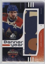 2024 SP Game Used 2023 Heritage Classic Banner Year Relics Leon Draisaitl 0r35