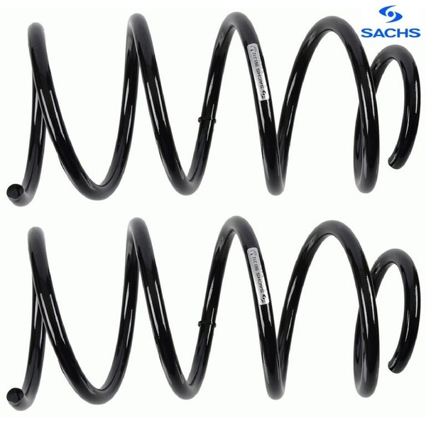2X Fahrwerksfeder Sachs 993312 2 Federn Satz Federnsatz FüR BMW-image