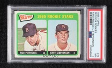 1965 Topps 1965 Rookie Stars Rico Petrocelli Jerry Stephenson #74 PSA 7 06mi