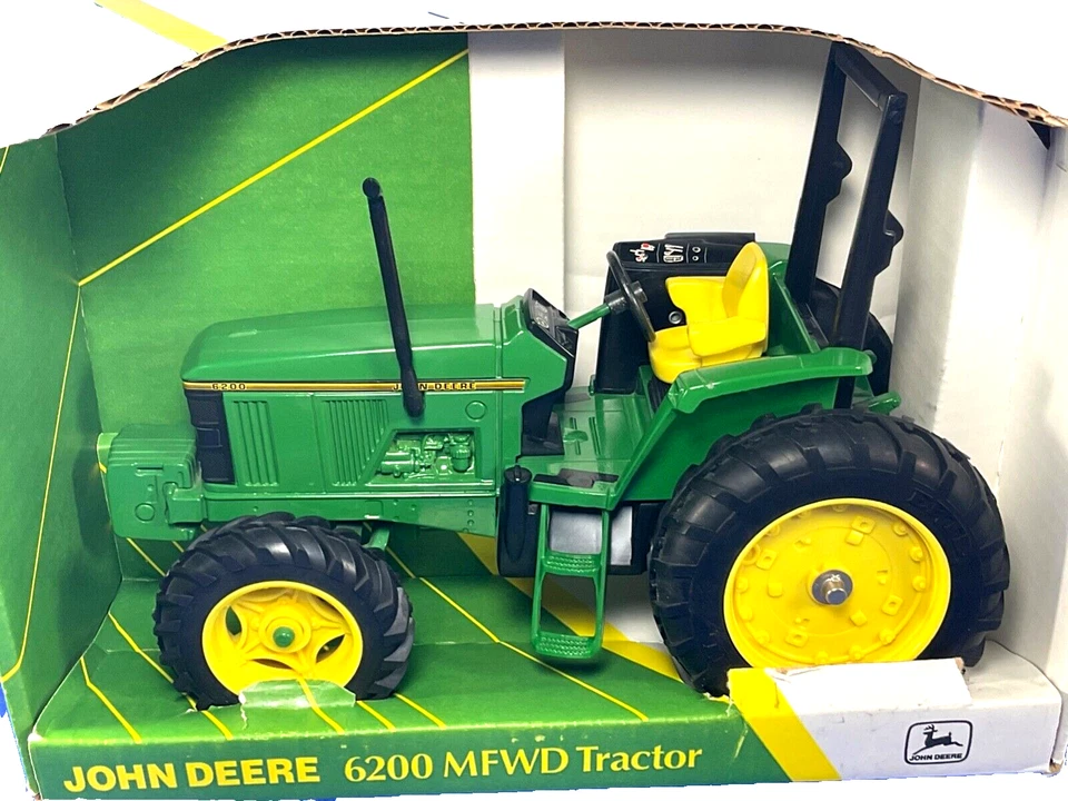 1993  ERTL, 1/16 Scale,  John Deere 6200 MFWD Tractor, # 5667, USA, MIB - Image 2 of 4
