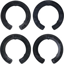 4 Pcs Upgraded DA99-04158A Hinge Shim Refrigerator Door Height Black