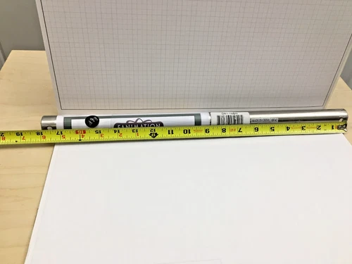 FANIMATION 18" 1" OD Brushed Nickel Extension Non-Threaded Downrod, DR1-18BN - Picture 2 of 5