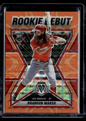 2022 Panini Mosaic - Rookie Debut Brandon Marsh #RD-3 Reactive