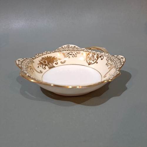 Noritake Porcelain Japan " Basket Of Flowers " 2 x Trinket Bowls - Picture 4 of 8