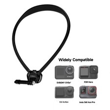 SVBONY Action Camera Neck Strap Mount Universal U-Shaped for DJI GoPro