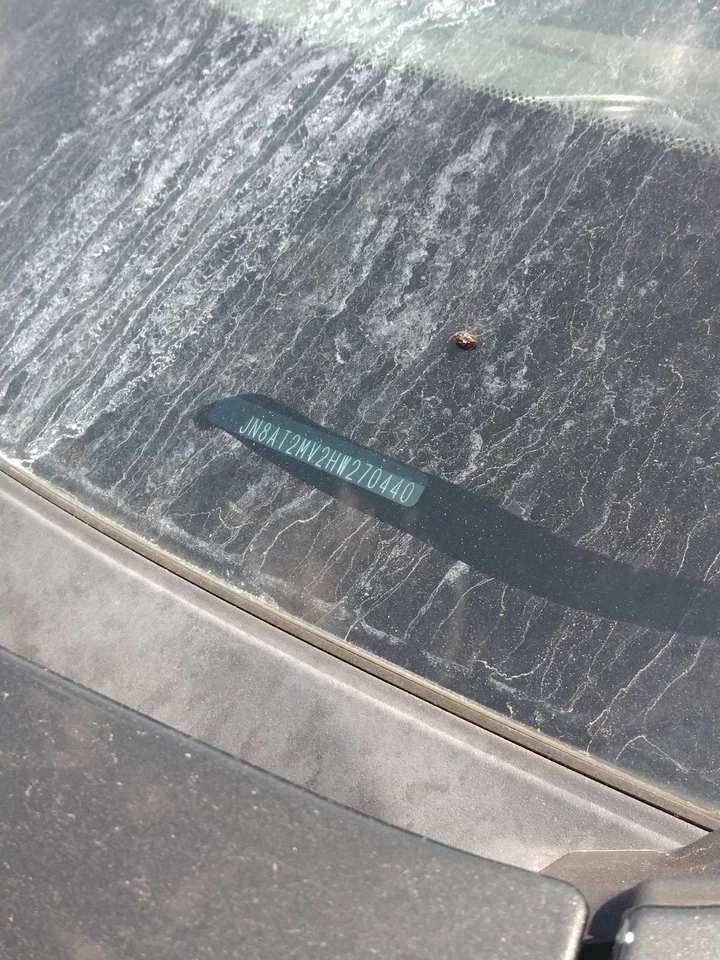 2017 Nissan Rogue conjunto de espelho de porta esquerda preto, 72K milhas, qualidade OEM - Imagem 4 de 4