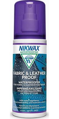 Nikwax Fabric Leather Proof Waterproofing Spray Footwear Gore-Tex PFAS-Free