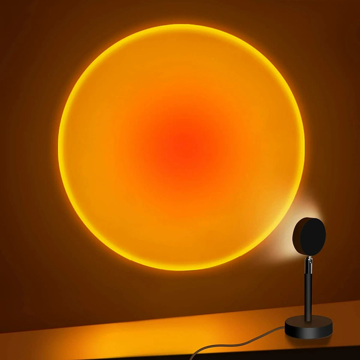 Sunset Projection Lamp 180 Degree Rotation Rainbow Projection