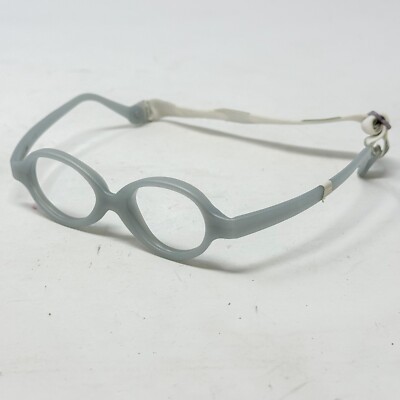 Miraflex Baby Zero 2 Kids Eyeglass Frames BZ2 Light Gray 34/15 New