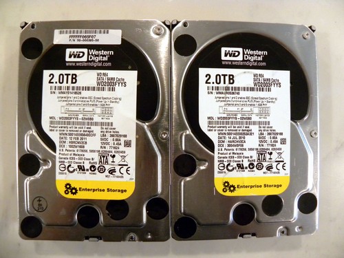 Western Digital BLACK 2TB SATA 3.5" 6Gb/s 64Mb Cache WD2003FYYS HARD DRIVE HDD