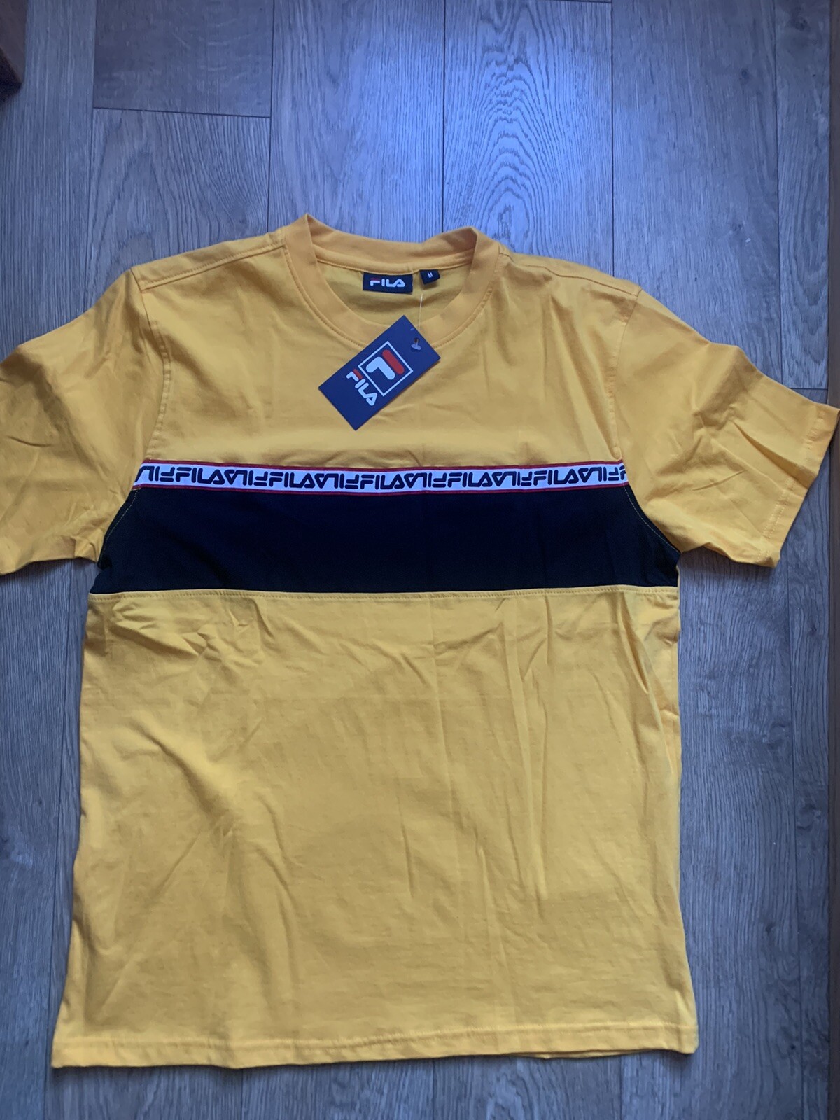 T Shirt Fila Taglia Media Uomo Nuova